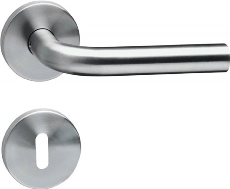 Rosettengrt.1952 VA 304 rd.OB DIN L/R D/D Rosettengrt.1952 VA 304 rd.OB DIN L/R D/D