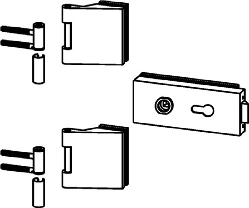 Glastürbeschlag STUDIO Classic/OFFICE Classic LM Dark Niro PZ DIN L/R Glastürbeschlag STUDIO Classic/OFFICE Classic LM Dark Niro PZ DIN L/R