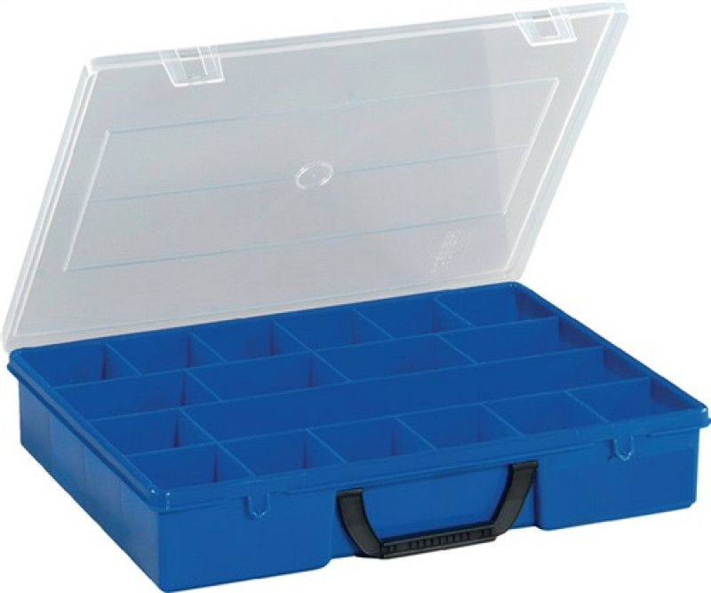 Sortimentskasten B365xT290xH65mm 18 Fächer Sortimentskasten B365xT290xH65mm 18 Fächer