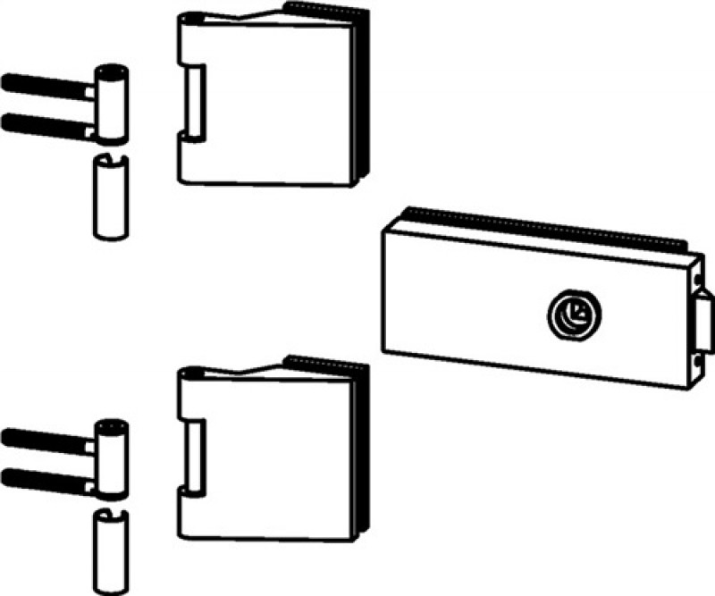 Glastürbeschlag STUDIO Classic/OFFICE Classic LM silber elox.UV Drückerf.vorn Glastürbeschlag STUDIO Classic/OFFICE Classic LM silber elox.UV Drückerf.vorn