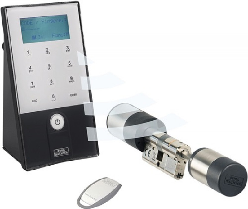 Elektron.Türschl.secuENTRY easy plus 5651 m.Codetast.weiß/schwarz Elektron.Türschl.secuENTRY easy plus 5651 m.Codetast.weiß/schwarz