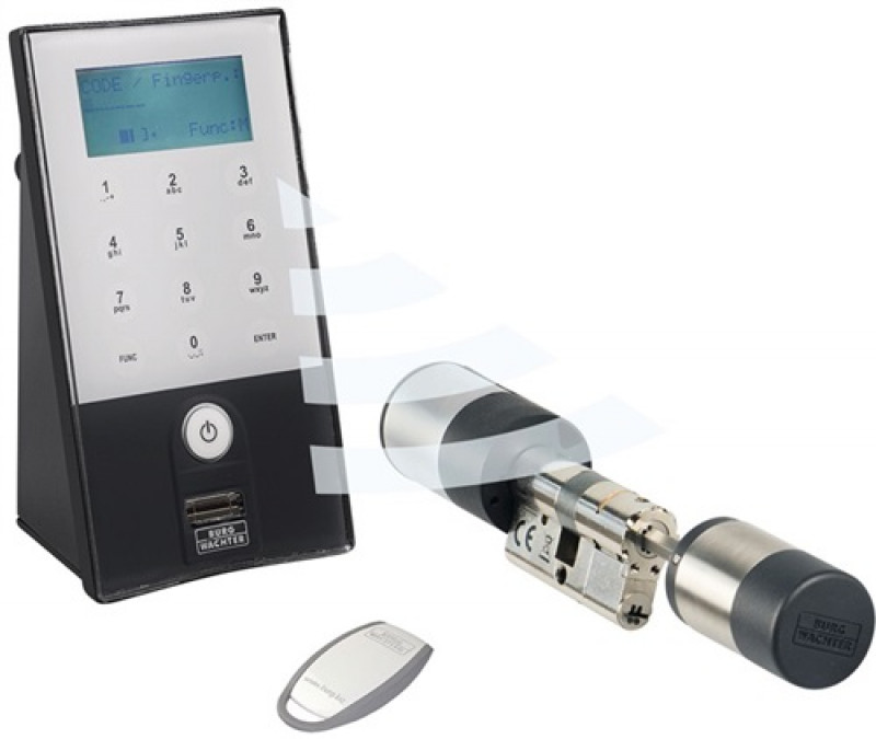 Elektron.Türschl.secuENTRY easy plus 5652 m.Codetast.u.Fingerp.weiß/schwarz Elektron.Türschl.secuENTRY easy plus 5652 m.Codetast.u.Fingerp.weiß/schwarz