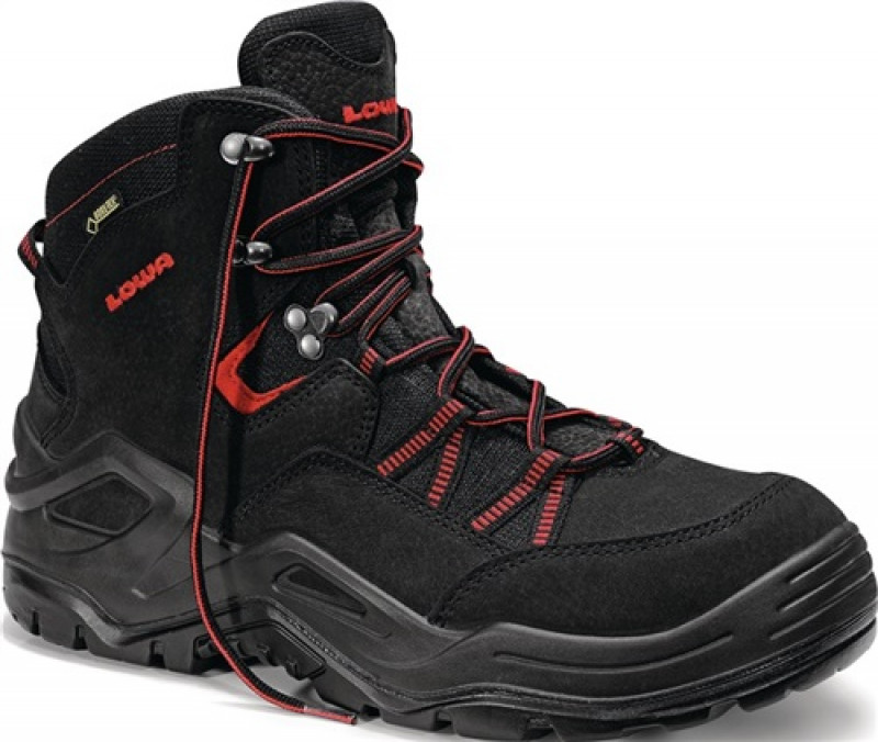 Sicherheitsstiefel Boreas Work GTX Mid Gr.43 schw. Leder/Cordura S3 SRC EN20345 Sicherheitsstiefel Boreas Work GTX Mid Gr.43 schw. Leder/Cordura S3 SRC EN20345