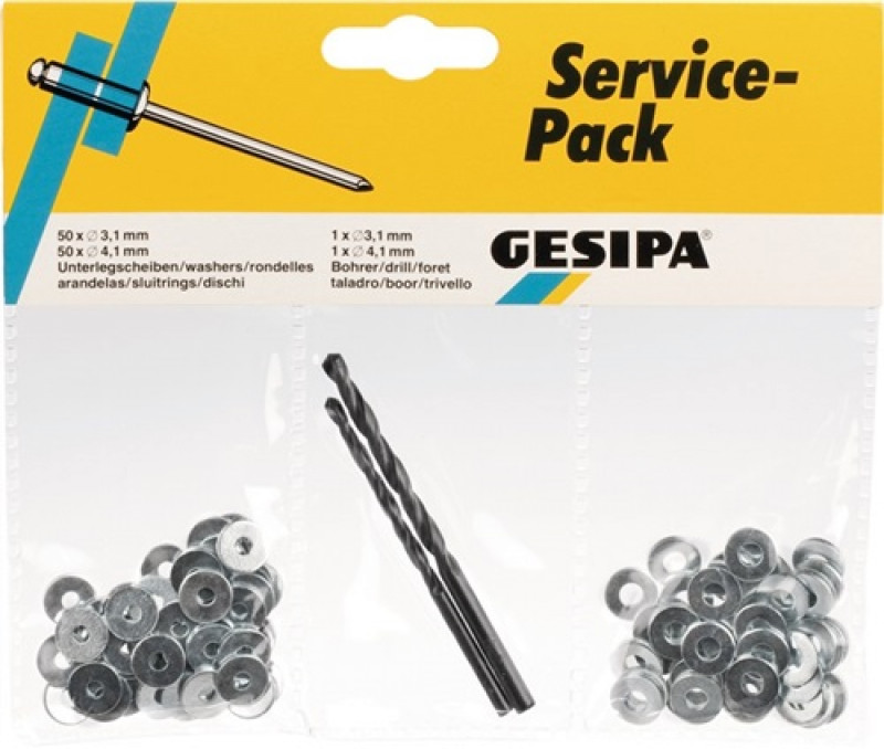 Blindnietsortiment 102tlg.GESIPA Blindnietsortiment 102tlg.GESIPA