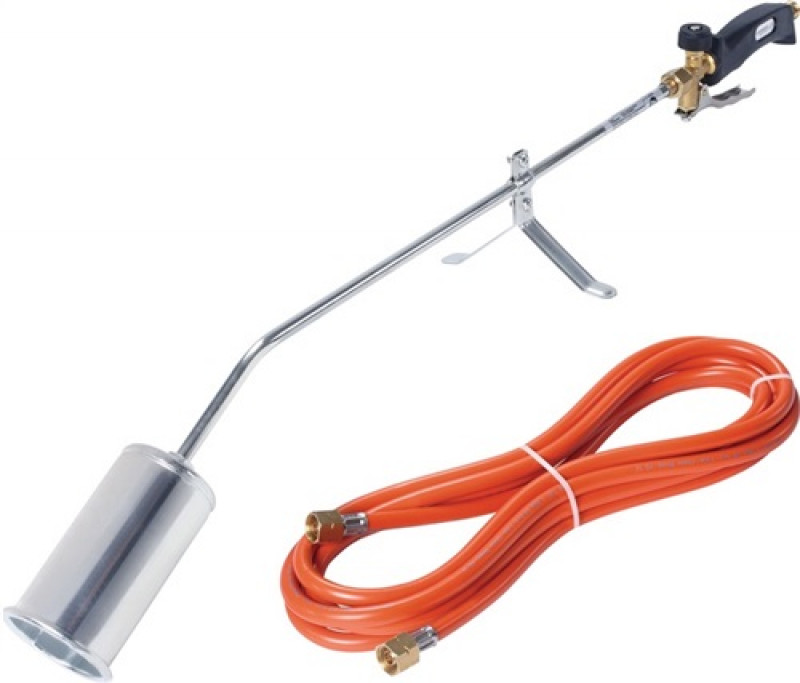 Propananwärmbrennerset RoMaxi Eco o.Druckminderer manuelle Zündung 5m Propananwärmbrennerset RoMaxi Eco o.Druckminderer manuelle Zündung 5m