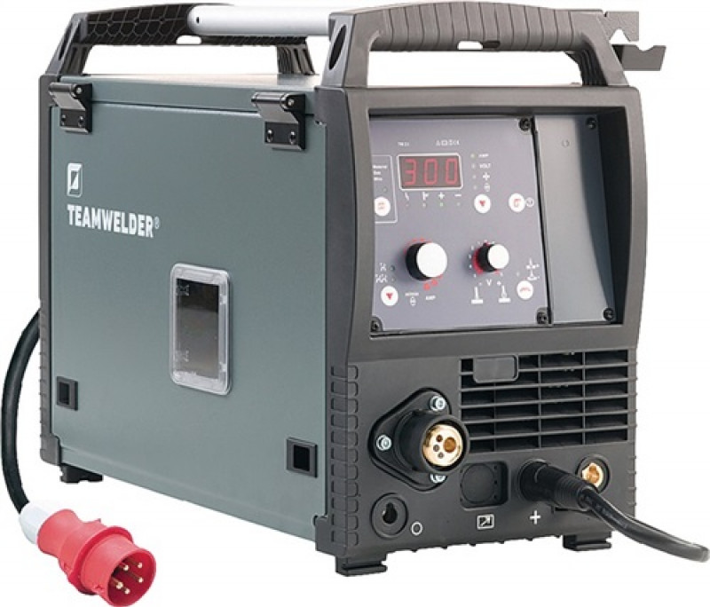MIG/MAG-Schweißanlage MIG 300 D3 Synergic Set m.Zub.5-300 A gasg.TEAMWELDER MIG/MAG-Schweißanlage MIG 300 D3 Synergic Set m.Zub.5-300 A gasg.TEAMWELDER