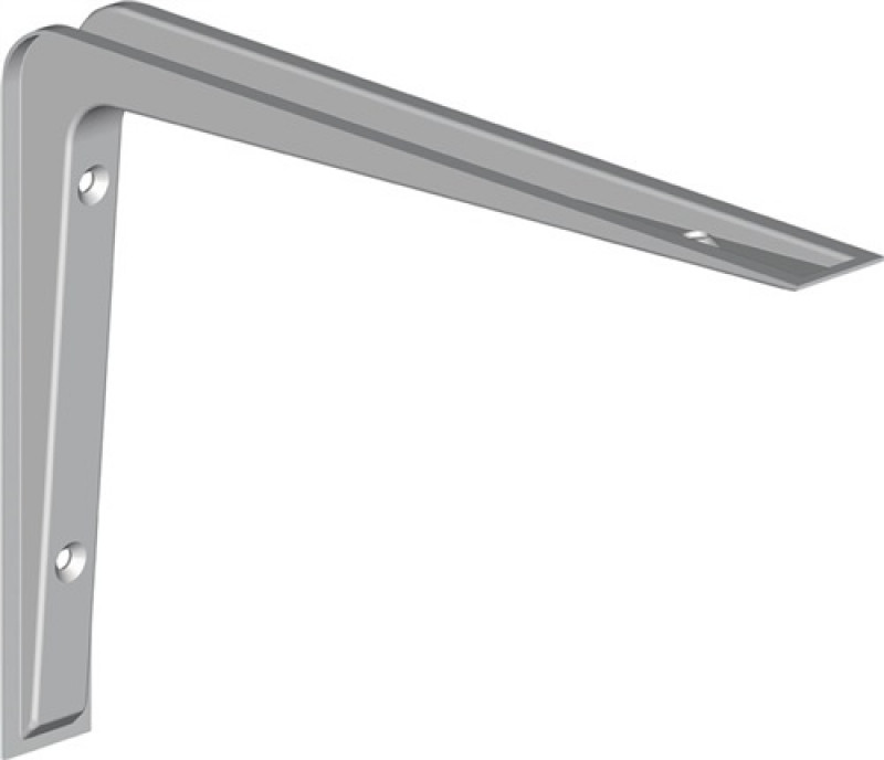 Anschraubwinkel L.120mm H.170mm Stahlbl.Trgf.16kg Anschraubwinkel L.120mm H.170mm Stahlbl.Trgf.16kg