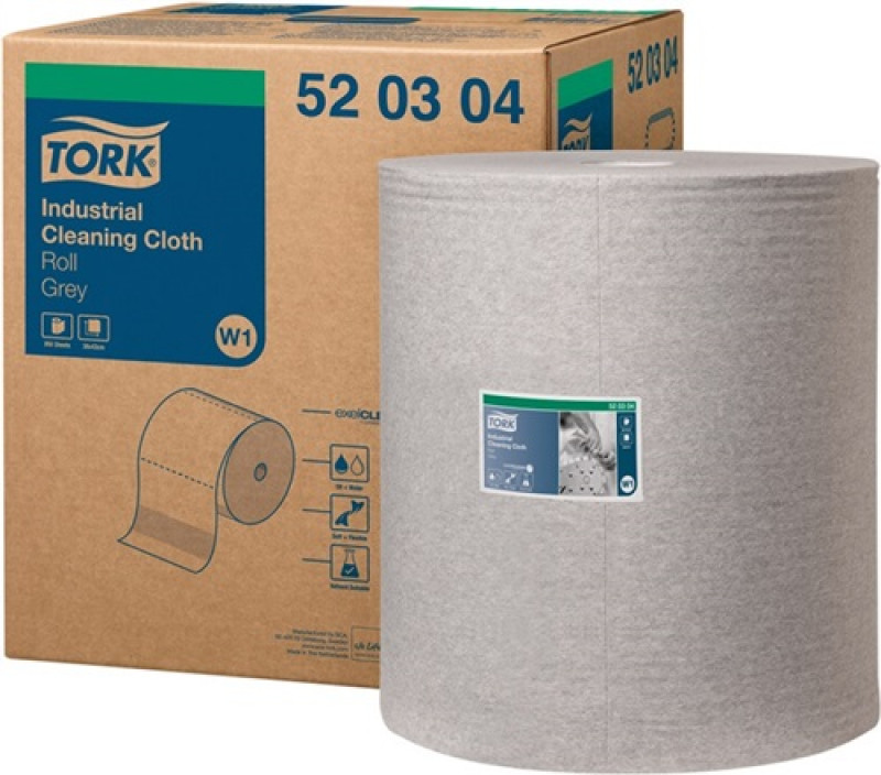 Putztuch TORK 520304 L380xB428ca.mm 1-lagig grau Rl.Tork Putztuch TORK 520304 L380xB428ca.mm 1-lagig grau Rl.Tork