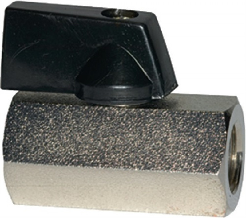 Mini-Kugelhahn VALVE LINE 13mm IG/IG DN 10mm RIEGLER Mini-Kugelhahn VALVE LINE 13mm IG/IG DN 10mm RIEGLER