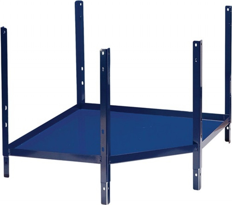 Regalelement LOGS 231 H520xB540xT390mm blau RAL 5022 LOGS Regalelement LOGS 231 H520xB540xT390mm blau RAL 5022 LOGS