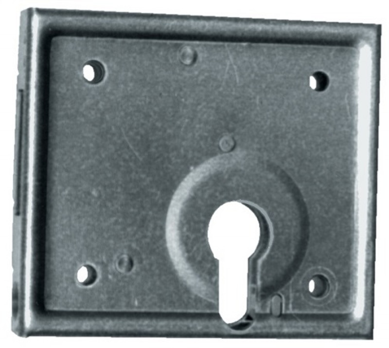 Kastenriegelschloss DIN L/R PZ m. Flachschließbl. Kastenriegelschloss DIN L/R PZ m. Flachschließbl.