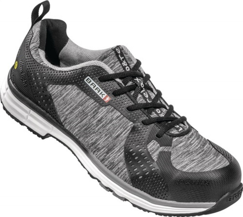 Sicherheitsschuh Conner Gr.41 grau mell. Textilmaterial S1 SRC ESD EN20345 BAAK