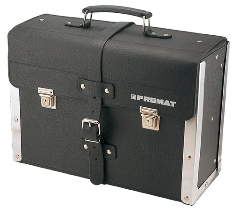 WerkzeugtascheB.420xT.160xH.300mmaus Rindleder schwarzm.Mittelw. Alu-verstärkt WerkzeugtascheB.420xT.160xH.300mmaus Rindleder schwarzm.Mittelw. Alu-verstärkt