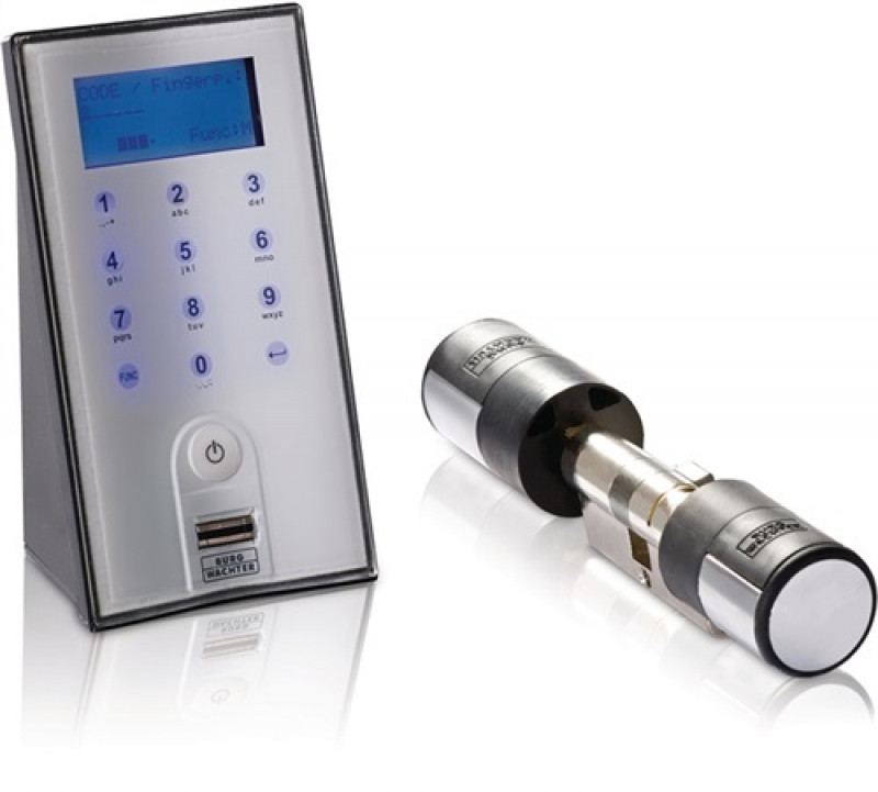 Elektron.Türschl.TSE PRIME SET 5022 m.Codetast.u.Fingerscan weiß Elektron.Türschl.TSE PRIME SET 5022 m.Codetast.u.Fingerscan weiß