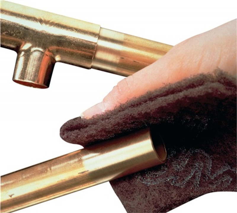 Schleifvlieshandpad CF-HP L224xB158mm very fine 400 rot 3M Schleifvlieshandpad CF-HP L224xB158mm very fine 400 rot 3M