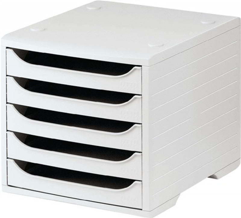 Ablagebox 5 grau/grau Ku.H255xB270xT340mm