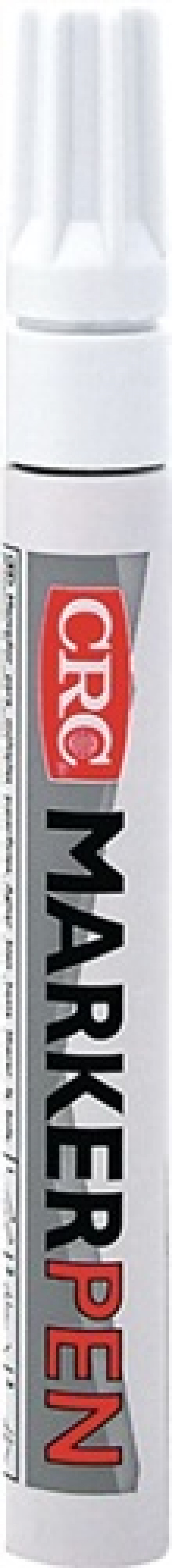 Permanentmarker MARKERPEN weiß Strich-B.1-4,5mm Schreibspitze wasserfest CRC Permanentmarker MARKERPEN weiß Strich-B.1-4,5mm Schreibspitze wasserfest CRC