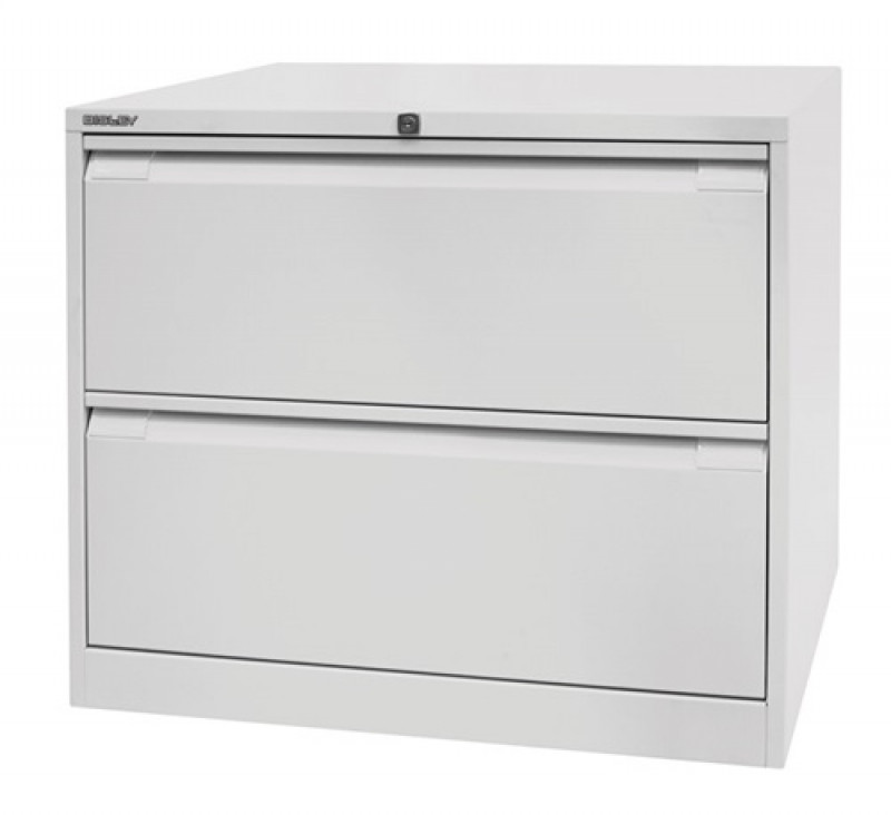 Bisley Hängeregistraturschrank DF2645 2Schubfächer lichtgrau Bisley Hängeregistraturschrank DF2645 2Schubfächer lichtgrau