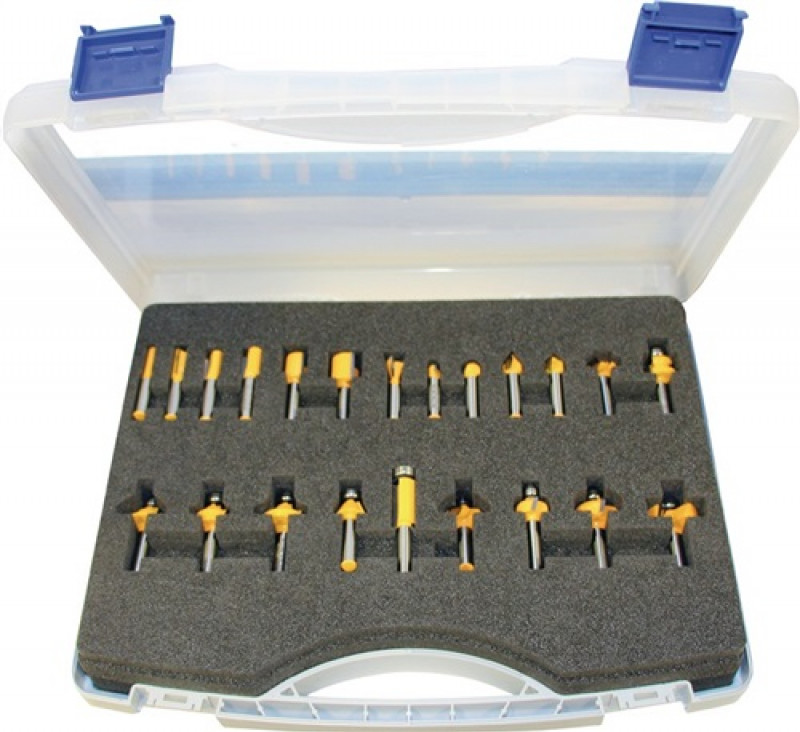 HM Oberfräserkassette Type 973CT 22tlg.Schaft-D.8,0mm HM HM Oberfräserkassette Type 973CT 22tlg.Schaft-D.8,0mm HM