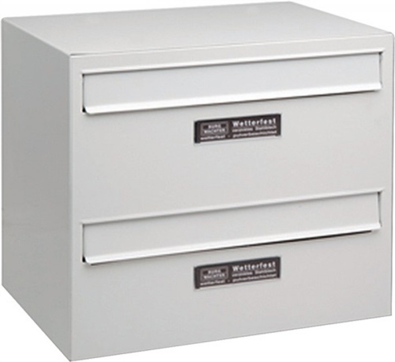 Briefkasten Dual Back 822/3822 H.360mm B.407mm T.298mm VA STA DIN C4 Briefkasten Dual Back 822/3822 H.360mm B.407mm T.298mm VA STA DIN C4