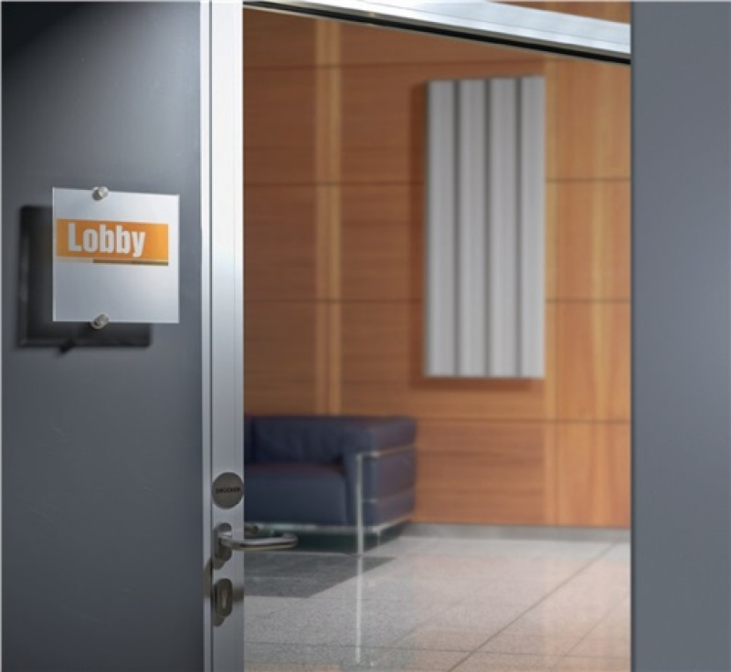 Tür-/Infoschild B148xH105mm Sichtfenster Acryl Rücken Acryl DURABLE Tür-/Infoschild B148xH105mm Sichtfenster Acryl Rücken Acryl DURABLE