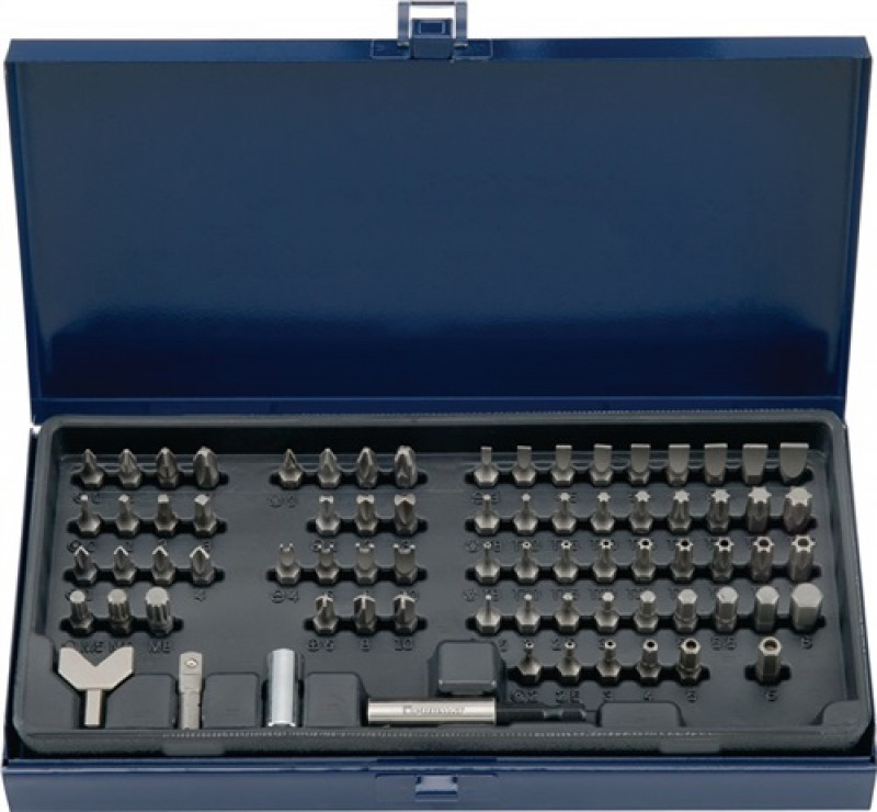 Bitsortiment 75-tlg.f.Sicherungsschrauben PROMAT