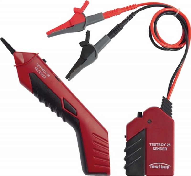 Leitungssucherset Testboy 26 z.Auffinden/zuordnen v.Adern TESTBOY Leitungssucherset Testboy 26 z.Auffinden/zuordnen v.Adern TESTBOY