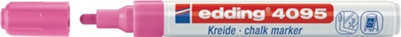 Kreidemarker 4095 neonrosa Strich-B.2-3mm Rundspitze EDDING Kreidemarker 4095 neonrosa Strich-B.2-3mm Rundspitze EDDING