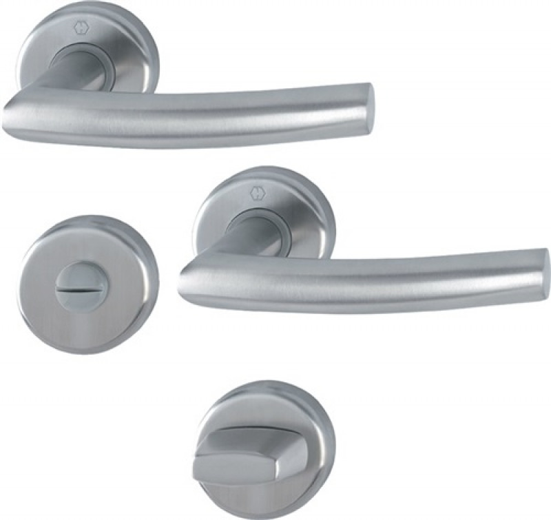 Rosetten-Garnitur Alta E1433Z/17KV/17KVS VA F69 rd.Sk/OL DIN L/R D/D HOPPE Rosetten-Garnitur Alta E1433Z/17KV/17KVS VA F69 rd.Sk/OL DIN L/R D/D HOPPE