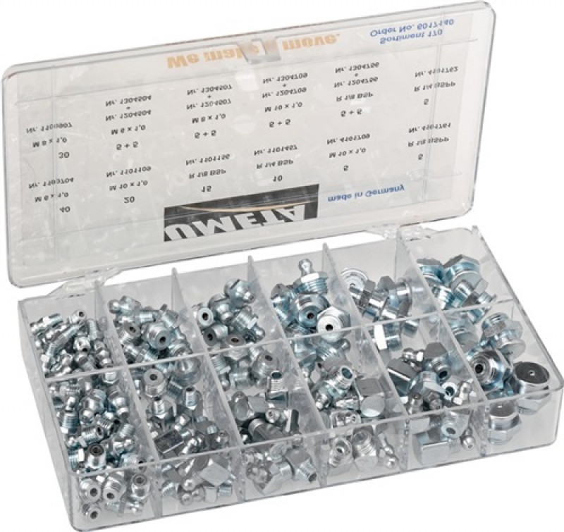 Schmiernippelsortiment 170-teilig UMETA Schmiernippelsortiment 170-teilig UMETA