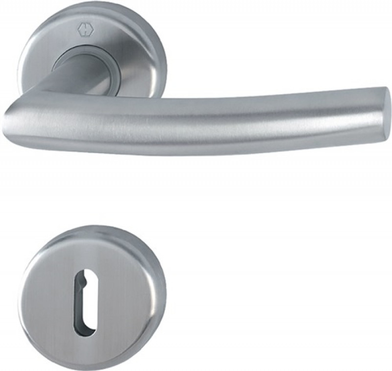 Rosetten-Garnitur Alta E1433Z/17KV/17KVS VA F69 rd.OB DIN L/R D/D HOPPE Rosetten-Garnitur Alta E1433Z/17KV/17KVS VA F69 rd.OB DIN L/R D/D HOPPE