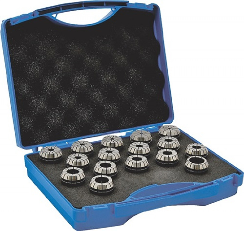 Spannzangensatz OZ 16 (415 E) 15tlg.Spann-D.2-16mm PROMAT Spannzangensatz OZ 16 (415 E) 15tlg.Spann-D.2-16mm PROMAT