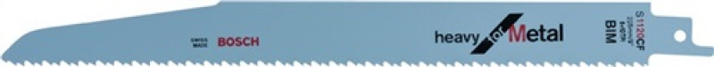Säbelsägeblatt L.225mm TPI 8/10 2,5/3,2mm geschr.5 St./Karte BOSCH Säbelsägeblatt L.225mm TPI 8/10 2,5/3,2mm geschr.5 St./Karte BOSCH