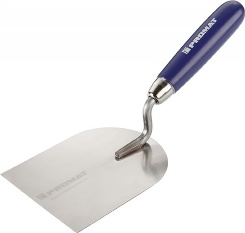 Stukkateurspachtel B.100mm rostfrei,m.Buchenholzheft VA PROMAT