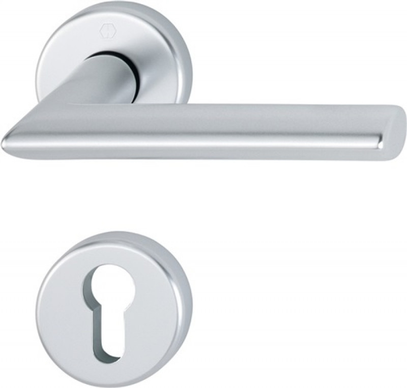 Rosettengrt.Stock.1140/42KV/42KVS Alu.F1 rd.PZ DIN L/R D/D HOPPE Rosettengrt.Stock.1140/42KV/42KVS Alu.F1 rd.PZ DIN L/R D/D HOPPE