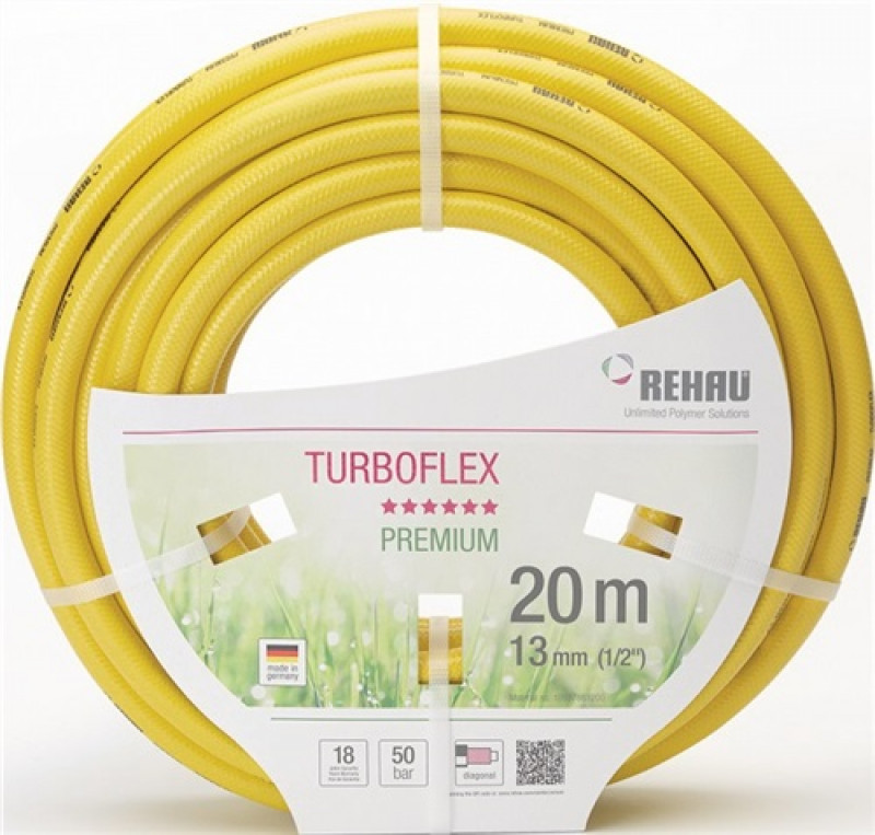 Gartenwasserschlauch Turboflex L.50m ID 19mm Rl.REHAU Gartenwasserschlauch Turboflex L.50m ID 19mm Rl.REHAU