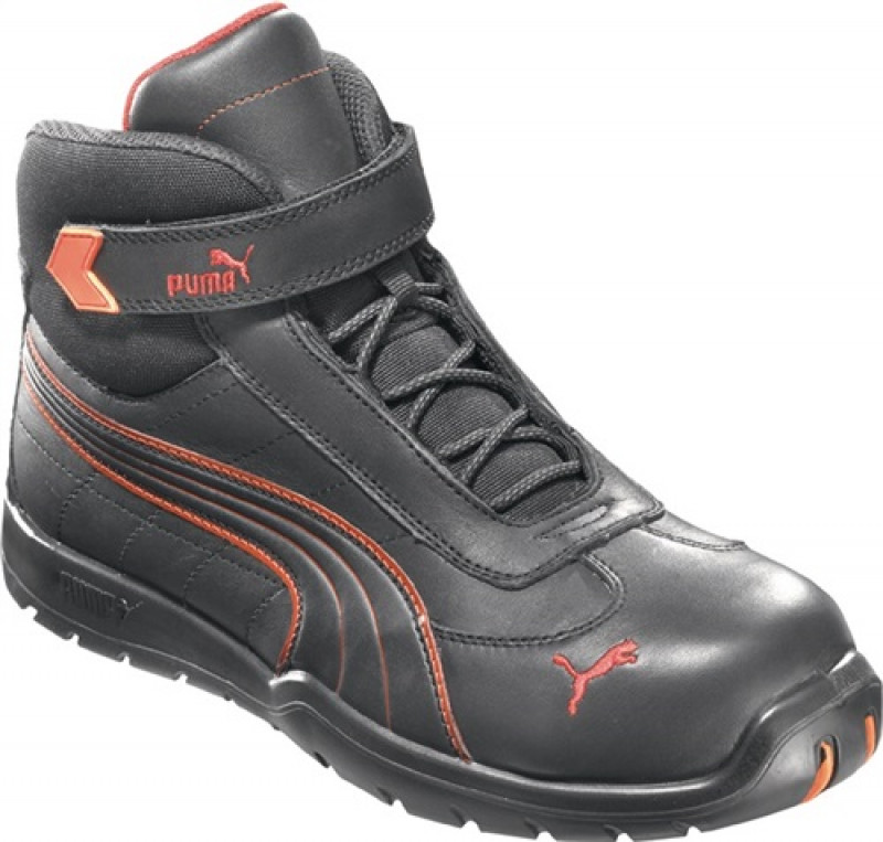 Sicherheitsstiefel Daytona Mid Gr.44 schwarz/rot Leder S3 HRO SRC EN20345 Sicherheitsstiefel Daytona Mid Gr.44 schwarz/rot Leder S3 HRO SRC EN20345