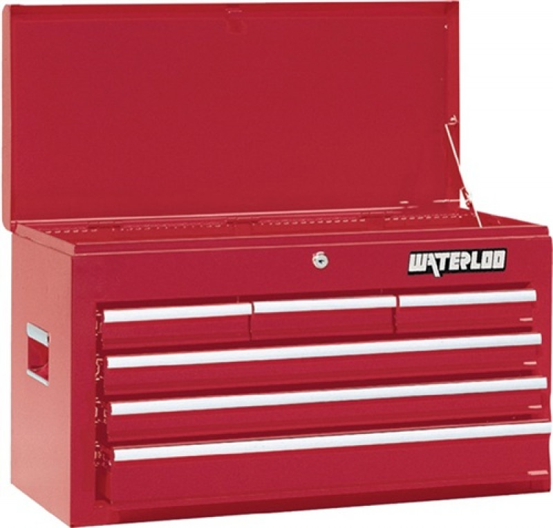 Schubladenkoffer H395xL663xT307mm 6 Schubl.u.1 Fach Stahlbl.karminrot Schubladenkoffer H395xL663xT307mm 6 Schubl.u.1 Fach Stahlbl.karminrot