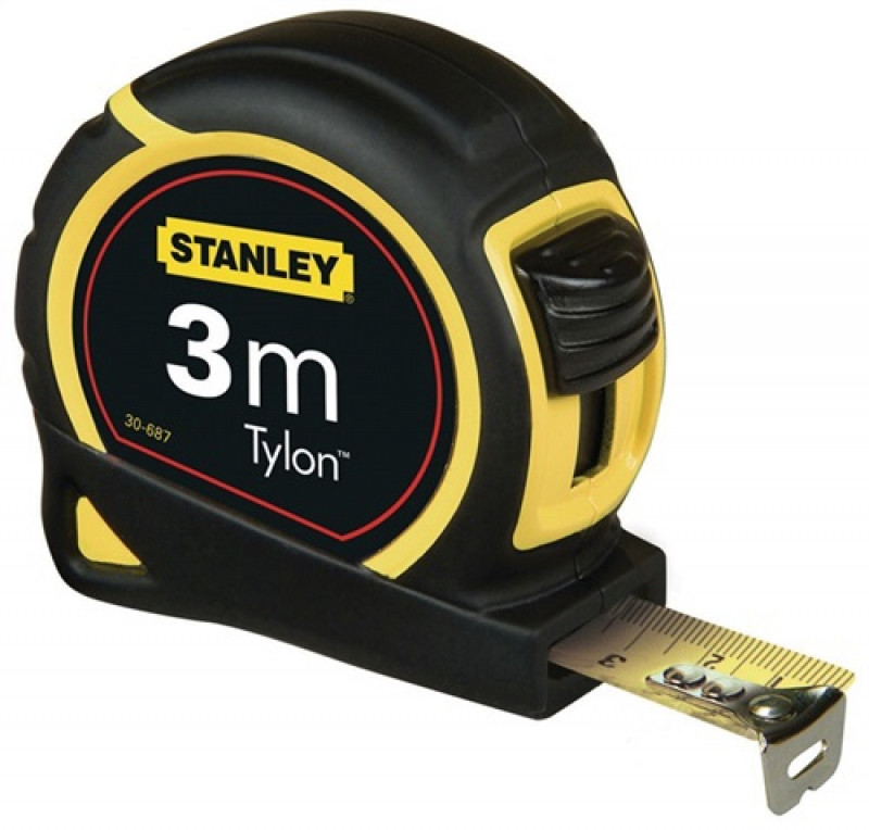 Taschenrollbandmaß Tylon L.8m Band-B.25mm mm/cm EG II Ku.STANLEY Taschenrollbandmaß Tylon L.8m Band-B.25mm mm/cm EG II Ku.STANLEY