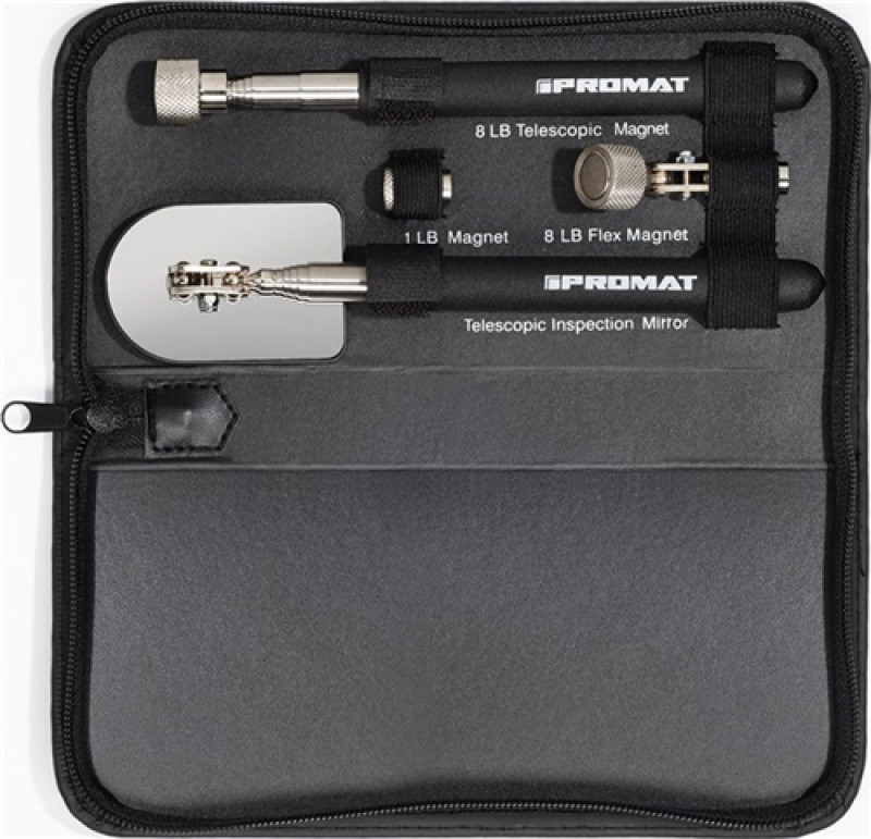 Magnetheber- u.Inspektionsspiegelset Gesamt-L.635mm 4tlg.PROMAT Magnetheber- u.Inspektionsspiegelset Gesamt-L.635mm 4tlg.PROMAT