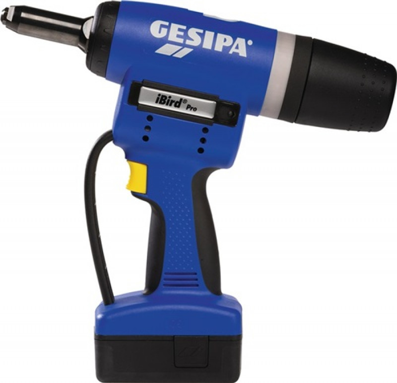 Akkublindnietsetzgerät iBird® Pro 7-tlg.15000 N im Ku.-Koffer GESIPA Akkublindnietsetzgerät iBird® Pro 7-tlg.15000 N im Ku.-Koffer GESIPA