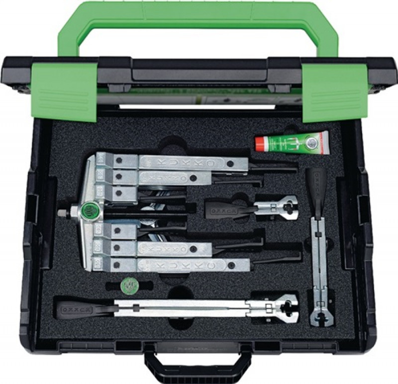 Abziehersatz K-2030 11tlg.Spann-W.120mm Spann-T.100-350mm KUKKO Abziehersatz K-2030 11tlg.Spann-W.120mm Spann-T.100-350mm KUKKO