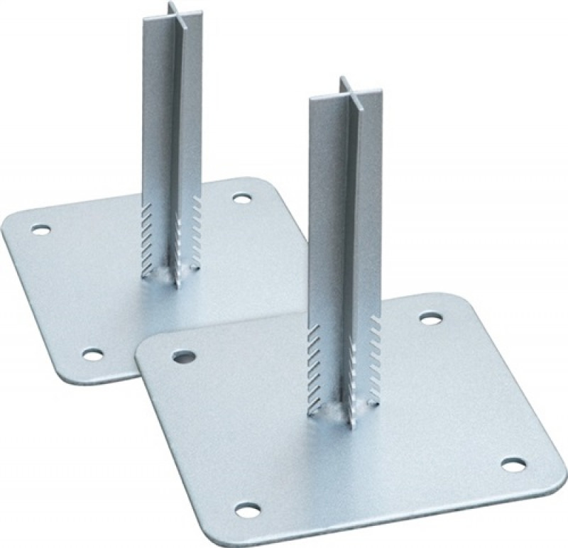 Montagefüße Base Uni 150 Höhe150mm Breite150mm Tiefe150mm VA ma Montagefüße Base Uni 150 Höhe150mm Breite150mm Tiefe150mm VA ma