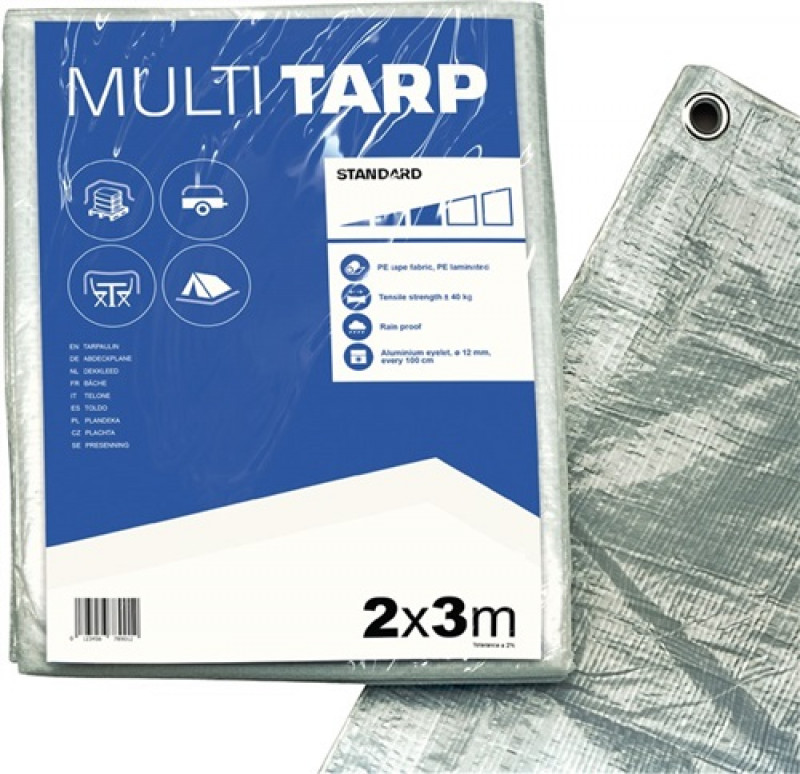 Allzweckplane Multi-Tarp-Standard B4000xL6000mm m.Aluminiumösen naturfarben Allzweckplane Multi-Tarp-Standard B4000xL6000mm m.Aluminiumösen naturfarben