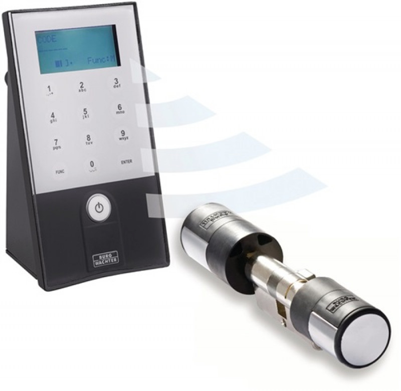 Elektron.Türschl.secuENTRY easy 5601 m.Codetast.weiß/schwarz Elektron.Türschl.secuENTRY easy 5601 m.Codetast.weiß/schwarz