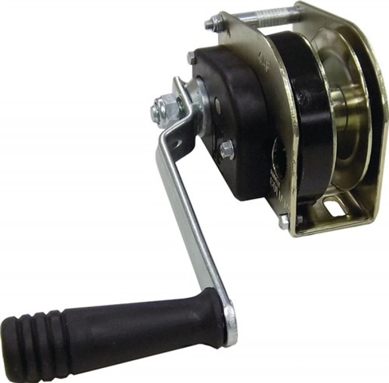 Seilwinde Zugkr.350kg Seil-D.3mm Seilaufnahme 8m selbstbremsend verz. Seilwinde Zugkr.350kg Seil-D.3mm Seilaufnahme 8m selbstbremsend verz.