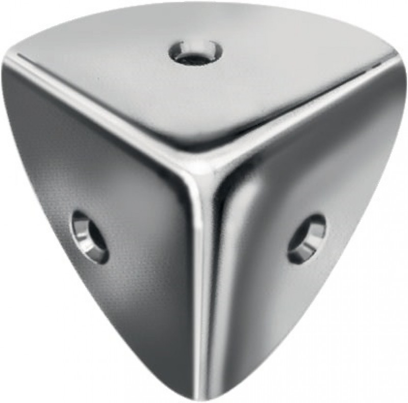 Kistenecke H.36mm S.0,9mm STA blau verz.hohe Form Anz.Löcher 3 VORMANN Kistenecke H.36mm S.0,9mm STA blau verz.hohe Form Anz.Löcher 3 VORMANN