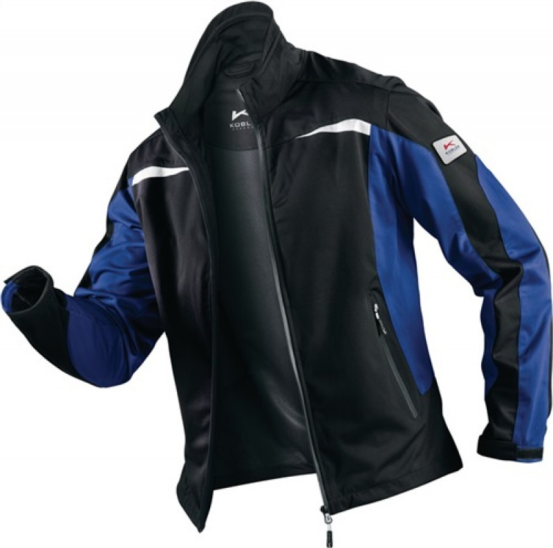 Ultrashelljacke 1141 Gr.L schwarz/kbl.blau 100%PES Ultrashelljacke 1141 Gr.L schwarz/kbl.blau 100%PES