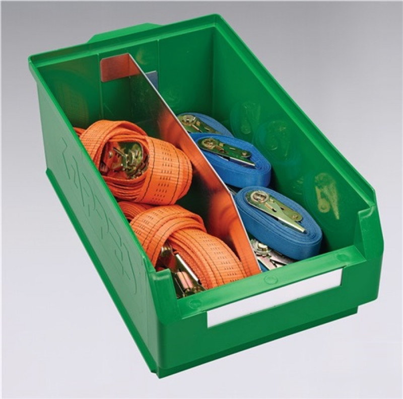 Längsteiler f.Sichtlagerkasten Gr.1 Stahlbl.verz. Längsteiler f.Sichtlagerkasten Gr.1 Stahlbl.verz.