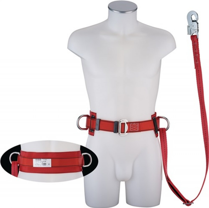 Haltegurt Typ B4 Var.R EN 358 L.ca.1750mm f.Leibumfang 1100-1500mm MAS Haltegurt Typ B4 Var.R EN 358 L.ca.1750mm f.Leibumfang 1100-1500mm MAS